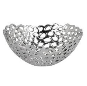 ชามผลไม้อลูมิเนียมคุณภาพสูง ดีไซน์สวยงามสำหรับใช้ในครัว พร้อมชามผลไม้อลูมิเนียมสำหรับวางบนโต๊ะอาหาร - Product Image 1