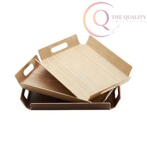 Plateau de service en bois écologique, 100 pièces, jetable, non toxique, durable, avec couleurs et logo personnalisés pour les maisons modernes et durables - Product Image 6