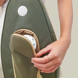 กระเป๋าเป้สะพายหลังกีฬา PU สำหรับทุกเพศขายดีกระเป๋าไม้พายมีกรอบด้านนอกสำหรับกีฬา pickleball แบบพกพา - Product Image 4