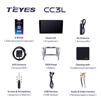 TEYES CC3L WIFI para Toyota Camry 7 2014 - 2017 CarPlay Android Auto 2DIN Autoradio Car Play Radio Multimedia Estéreo