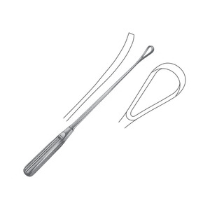 Fabriqué avec des curettes utérines Bumm Recamier de la meilleure qualité, instruments chirurgicaux et gynécologiques tranchants de 26 mm, 30-31 cm - Product Image 5