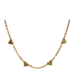 Valentine's Day & Christmas Home Decor Handmade Eco-Friendly Pom Pom Ball Heart <b>Felt</b> Banner Hanging Wreaths - Product Image 1