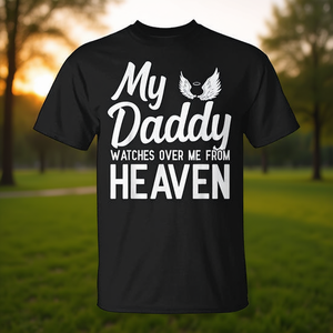 T-shirt promozionale: Il mio papà mi guarda da lassù - Product Image 3