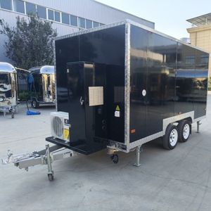Restaurant mobile, cuisine mobile extérieure entièrement équipée, remorque alimentaire, camion de restauration pizza à vendre aux États-Unis, Miami - Product Image 3