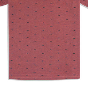 100% coton de haute qualité écologique solide motif rouille imprimé Piqué pour polo tissu teint uni pour tenue décontracté avant - Product Image 6