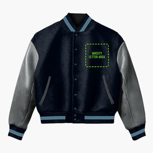 Chaquetas de béisbol universitarias para hombre Letterman Varsity con diseño personalizado Varsity Jacket para hombre - Product Image 1