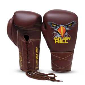 Guantes de Boxeo Eagle Eye de Cuero de 12 oz con Logotipo Personalizado, Equipo de MMA para Deporte, con Cordones en la Muñeca - Product Image 4