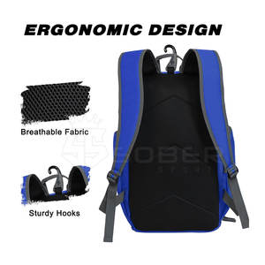 Sac à dos de basketball antivol personnalisé imprimé camouflage, sport décontracté avec fonction USB-faible quantité minimale - Product Image 4