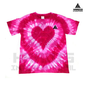 T-shirt Tie Dye de haute qualité pour hommes Impression de t-shirt tie dye vierge de grande taille avec logo personnalisé - Product Image 1