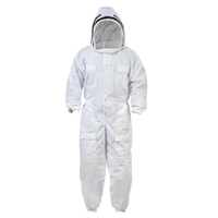 Apiculteur 3 couches coton fermeture éclair abeille vêtements combinaison pour apiculteur abeille vêtements costume