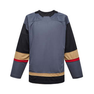 Ropa Deportiva, Jersey de Hockey sobre Hielo con Estampado de Equipo Universitario, Venta al por Mayor, Diseño Personalizado de Alta Calidad, Conjunto de Jersey de Hockey sobre Hielo para Hombre - Product Image 1