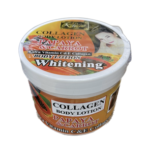 Madame Ranee – Lotion corporelle Extra blanchissante pour la papaye et la carotte, LOTION pour le corps pour la peau - Product Image 1