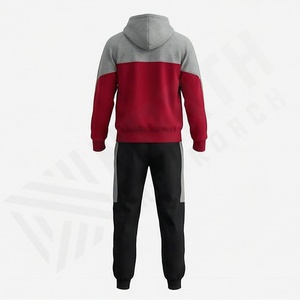 Increíble Conjunto Deportivo Personalizado para Hombre con Cremallera, Ajuste Cómodo y Relajado, Traje Deportivo Completo para Gimnasio y Fitness, Color Personalizado - Product Image 2