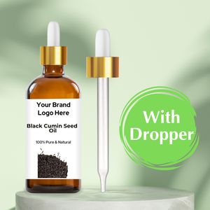 Aceite Esencial Puro de Semilla de Comino Negro (Nigella Sativa) de Primera Calidad, Marca Privada OEM, Salvia, Cuidado de la Salud y Belleza - Product Image 2