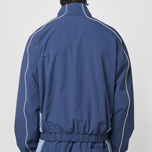 Conjunto Deportivo de Dos Piezas para Hombre, Chaqueta Cortavientos con Cremallera y Pantalones Deportivos, Traje Cortavientos Personalizado - Product Image 4