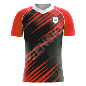 Ensemble de maillots de football à manches courtes personnalisés de haute qualité vêtements de football France personnalisés avec impression de nom - Product Image 5