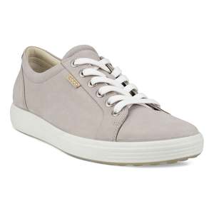 Zapatillas Ecco para Mujer, Modelo Rose Nubuck Grey Soft 7, Ligeras, con Plantilla de PU, para Caminar, Verano y Otoño, Talla 430003-02386 - Product Image 1