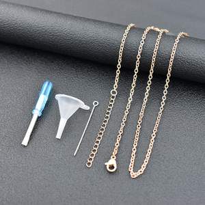 Collares de urna de luna de oro rosa para cenizas urna de recuerdo de cremación de acero inoxidable para cenizas humanas conmemorativas para mujeres y hombres tamaño personalizado - Product Image 5