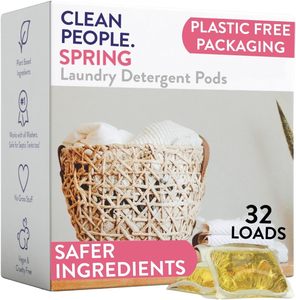 น้ำยาซักผ้าชนิดแคปซูล The Clean People สูตรขจัดคราบ กลิ่นสปริง แพ็ค 32 ชิ้น - Product Image 5