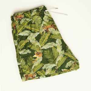 Pantalones Cortos Cargo de Algodón para Hombre, Personalizados, de Tela Oxford Sólida, con Detalle Bordado, Cierre de Botones, Cintura Media, Ecológicos, Casuales - Product Image 3