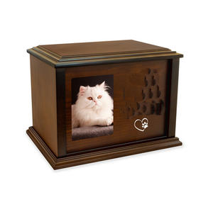 Hot Selling Modern American Style Cat and <b>Dog</b> <b>Memorial</b> Urns Quality Pet Cremation Ashes Keepsake with Photo Frame - Product Image 3