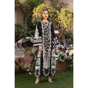 Elaf Premium Luxury Lawn Edition 25 MAHJABEEN TC-1220 Chiffon Bohemian Style for Spring/Summer - Product Image 1
