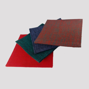 Lot de 4 sous-verres en lin, taille et style personnalisables, tapis décoratifs de table lavables avec une quantité minimale de commande faible - Product Image 2