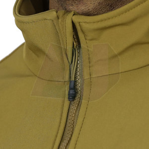Chaqueta de Invierno Personalizada de Alta Calidad para Hombre, Chaqueta Soft-Shell con Cuello Alto, Logotipo Frontal, Transpirable, Resistente al Viento, Precio al por Mayor para Uso Casual - Product Image 5