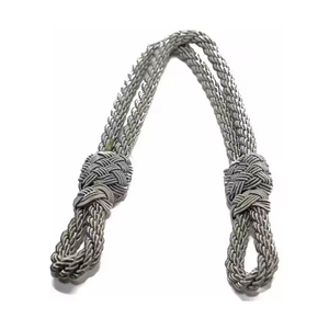 Venta al por mayor OEM hecho a medida gorras cordones generales hecho a mano ajustable nudo ceremonial con tamaño personalizado y color gorras cordón - Product Image 1