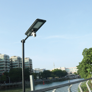 HKV 800W 1200W IP65 ao ar livre impermeável integrado tudo em uma luz de rua solar e 4G ou câmeras duplas solares do <span class=keywords><strong>CCTV</strong></span> de WIFI - Product Image 1