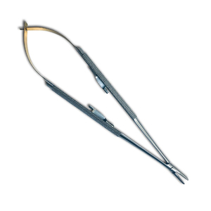 Fórceps rectos Castroviejo, instrumentos de microcirugía de 5,5 ", fórceps quirúrgicos para orejas, ojos, nariz y garganta - Product Image 2