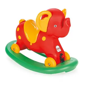 Großhandel Schlussverkauf Plastik-Schaukel-Elefant-Baby-Schaukel-Spielzeug auf Ritt ergonomisches Design sicher vor Umkippen Spielzeug für Kinder