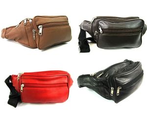 Riñonera de cuero multiusos para hombre, bolso de viaje para teléfono móvil, cruzado, a la moda - Product Image 1