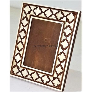 Most Beautiful Fancy Designer High Standard Quality Metal <b>Gold</b> Plated <b>Photo</b> <b>Frame</b> With Multicolor Flowers Design In Lowest Price - Product Image 4