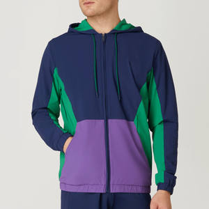 Chaqueta Cortavientos Transpirable Personalizada para Hombre con Logotipo Personalizado y Colores Contrastantes, Chaqueta de Caza para Exteriores de Talla Grande para Hombre - Product Image 2