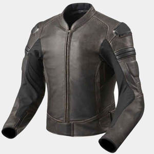 OEM chaqueta de cuero de alta calidad para hombre transpirable cómoda lona impermeable a prueba de viento ecológico invierno Gran oferta-barato - Product Image 1