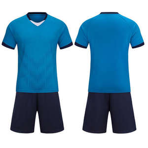 Ensembles de shorts de maillot de football pour jeunes de qualité supérieure 100% polyester support confortable conception personnalisée kits d'équipe d'entraînement de football avant - Product Image 2