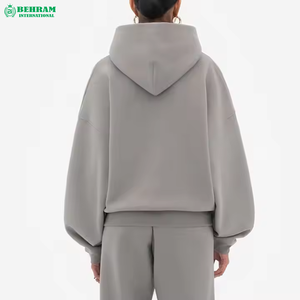 Nouvel Arrivage – Sweat à Capuche Unisexe en Molleton Épais 500 GSM, Coupe Ample, Personnalisable, en Coton et French Terry - Product Image 4