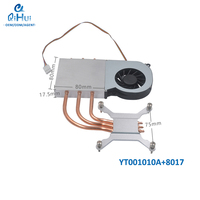 Dissipateur thermique passif 2u pour PC Hotsale ou refroidisseur de processeur étroit Noctua Ncr haute performance Lga3647 Server 1u