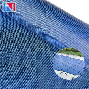 2022 High Strength PP Blue Mesh Safety Swimming Pool Cover Winter Pool Cover