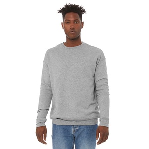 OEM vente en gros 70% Airlume peigné anneau-filé coton 30% polyester goutte épaule sweat hiver mode pull - Product Image 5