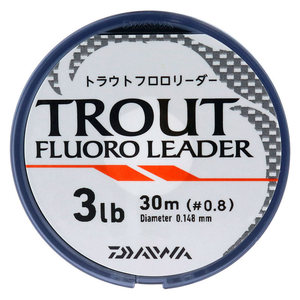 Línea de Pesca Fluoro Leader DAIWA TROUT 30m (Número: 0.5/0.6/0.8/1/1.2/1.5/1.7/2) - Product Image 2