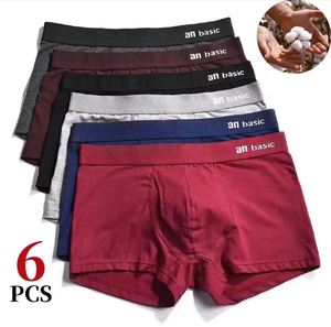 Venta al por mayor de ropa interior de los hombres de moda de algodón impreso de gran tamaño sueltos cómodos Calzoncillos bóxer para los hombres jóvenes a precio barato - Product Image 4