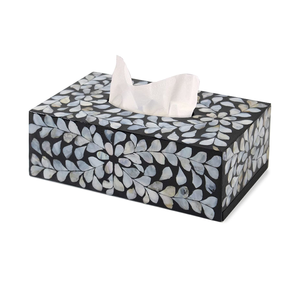 Caja de Madera para Pañuelos con Incrustaciones de Madreperla, Decoración Vintage para el Hogar, para Mesa, de Vietnam - Product Image 4