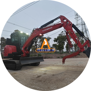 Excavatrice YANMAR Vio55 5.5 tonnes 90% nouvel Original avec EPA CE excavatrice agricole utilisée 5 tonnes yanmar 55 Mini pelle - Product Image 1