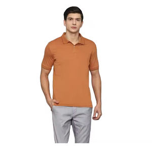 Polo de primera calidad para hombre, camiseta de golf informal transpirable de algodón de manga corta, logotipo personalizado bordado, Fabricante Mayorista - Product Image 1