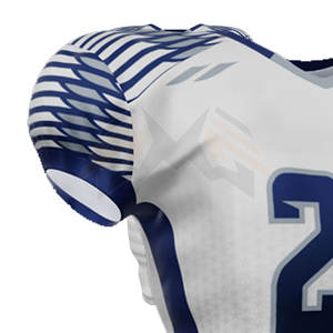 Ensembles d'uniformes de football américain de conception personnalisée en gros respirant grande taille pour sublimation - Product Image 2
