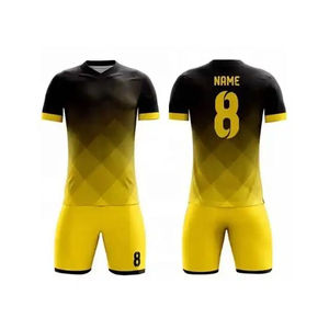 Meilleure vente 100% uniformes de football en polyester vêtements d'équipe personnalisés avec logo nouvelle arrivée du Pakistan - Product Image 1