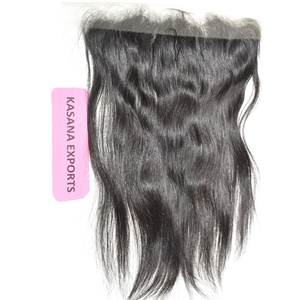 13*4 máquina de Mujeres Negras indias crudas frontales doble trama cutícula alineada 100% paquete Natural extensiones de cabello humano sin procesar - Product Image 4