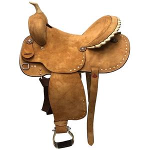 Meilleure vente selle en cuir américain selle de cheval anglais occidental produits d'équitation en cuir véritable équipement équestre équin - Product Image 4